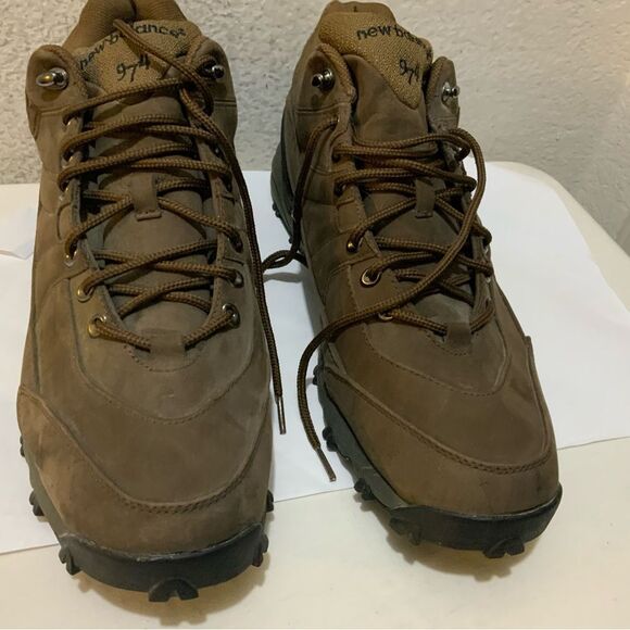 New Balance 974 Hiking Boots Men's 15 Brown Absorb Stability Sole Shoes MW974DB - Picture 6 of 10